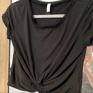 Free People Run in the Sun Solid Crop Tee - S